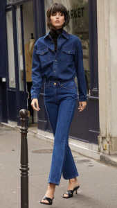 Джинсовый костюм