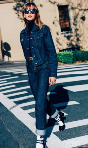 Джинсовый костюм